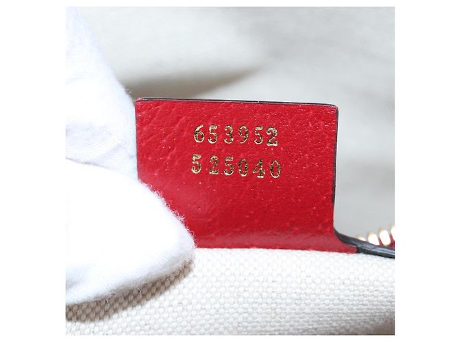 Borsa a mano GUCCI x Doraemon Micro GG PVC 2way Marrone Tono Oro 653952 Auth 167569SM - vista 11