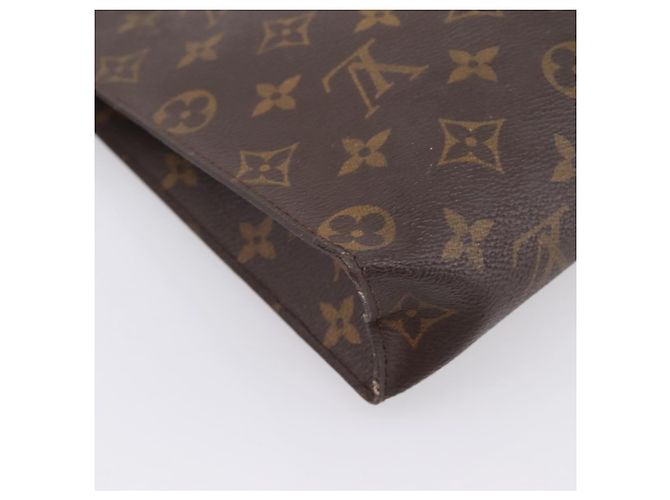 LOUIS VUITTON Monogram Poche Toilette 26 Pouch M47542 LV Auth 201148 Monogramma - vista 15
