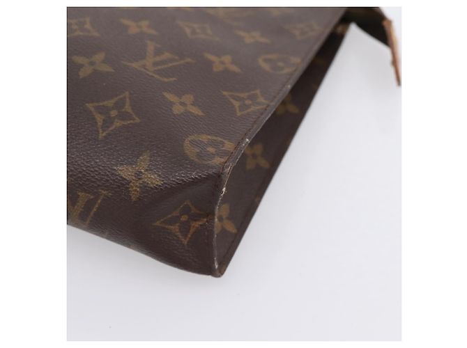 LOUIS VUITTON Monogram Poche Toilette 26 Pouch M47542 LV Auth 201148 Monogramma - vista 7
