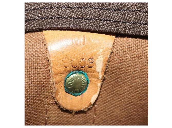 LOUIS VUITTON Monogram Keepall 60 Boston Bag M41422 LV Auth 197701 Monogramm - Ansicht 11