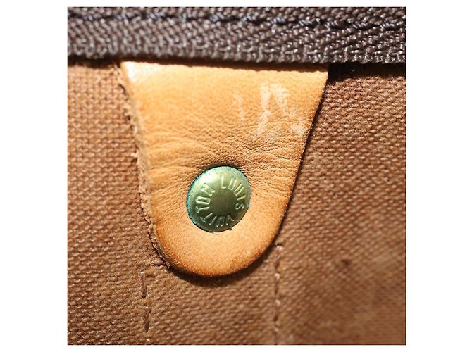 LOUIS VUITTON Monogram Keepall 60 Boston Bag M41422 LV Auth 197701 Monogramm - Ansicht 12