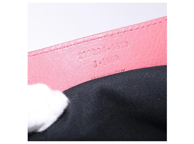 Borsa Clutch BALENCIAGA in Pelle Rosa Auth 200479M - vista 10