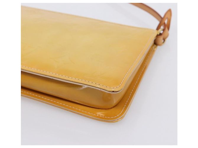 LOUIS VUITTON Monogram Vernis Lexington Pouch Beige M91010 LV Auth 202659A - vista 14