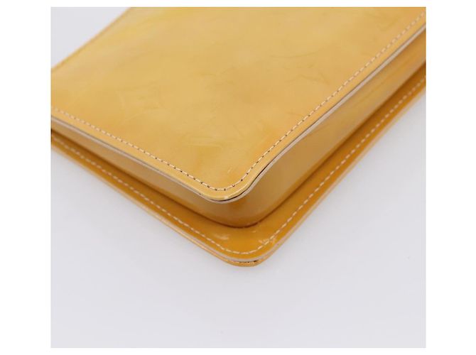 LOUIS VUITTON Monogram Vernis Lexington Pouch Beige M91010 LV Auth 202659A - vista 17