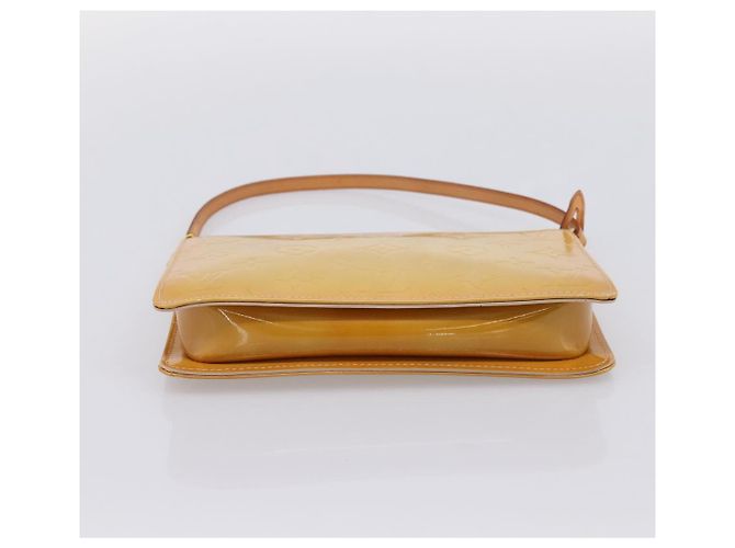 LOUIS VUITTON Monogram Vernis Lexington Pouch Beige M91010 LV Auth 202659A - vista 5