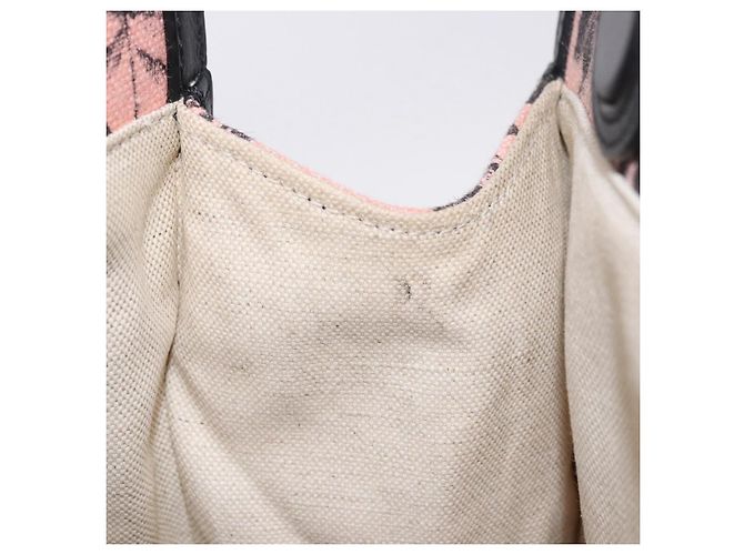 Borsa Tote GUCCI Canvas Pink Gold 432684 Auth 200772V Rosa D'oro - vista 11