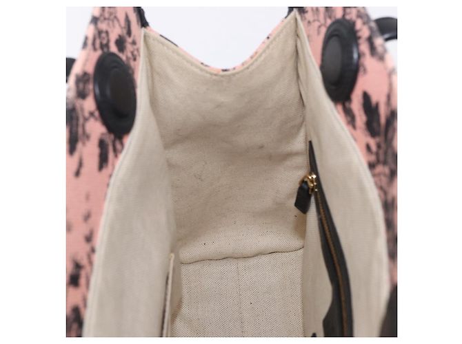 Borsa Tote GUCCI Canvas Pink Gold 432684 Auth 200772V Rosa D'oro - vista 20