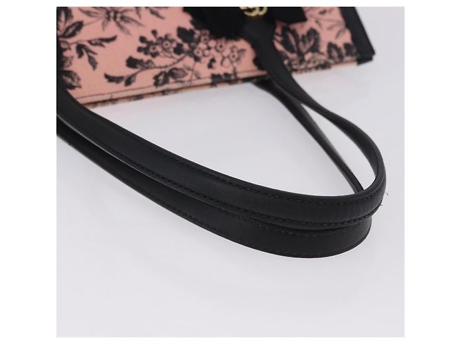 Borsa Tote GUCCI Canvas Pink Gold 432684 Auth 200772V Rosa D'oro - vista 7