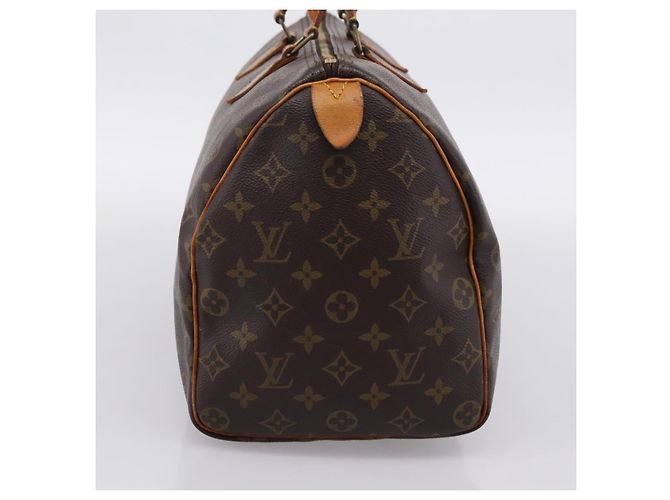 Borsa a mano LOUIS VUITTON Monogram Speedy 35 M41524 LV Auth 201407A Monogramma - vista 3