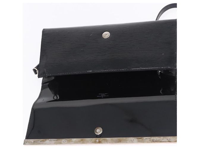 Borsa LOUIS VUITTON Electric epi Pochette Sevigne Black M4055N LV Auth 200421V Nero - vista 20
