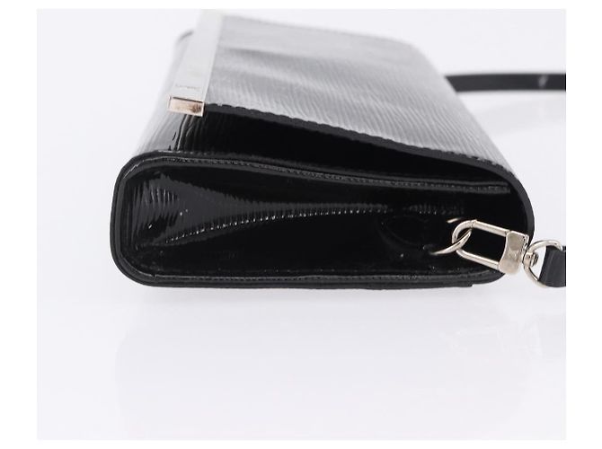 Borsa LOUIS VUITTON Electric epi Pochette Sevigne Black M4055N LV Auth 200421V Nero - vista 3