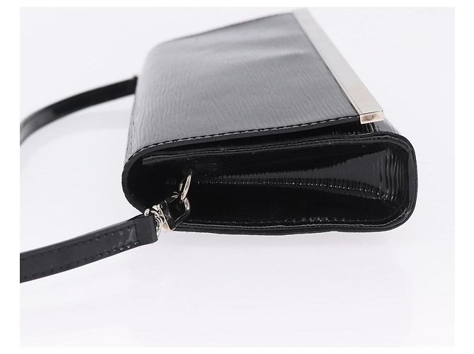 Borsa LOUIS VUITTON Electric epi Pochette Sevigne Black M4055N LV Auth 200421V Nero - vista 4