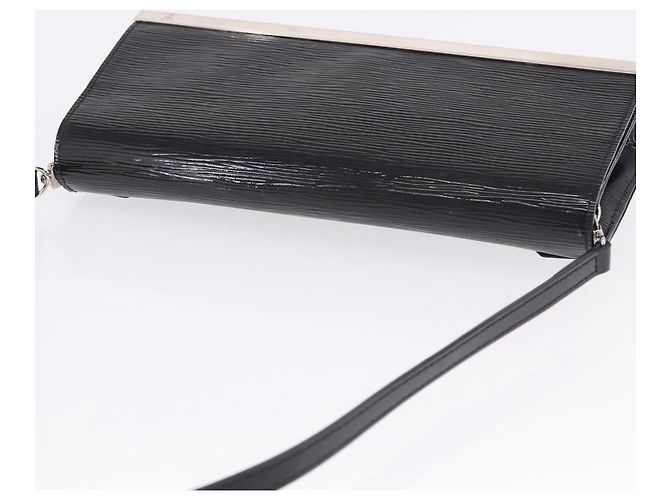 Borsa LOUIS VUITTON Electric epi Pochette Sevigne Black M4055N LV Auth 200421V Nero - vista 6
