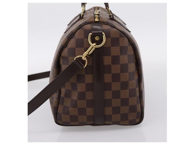 Borsa a mano LOUIS VUITTON Damier Ebene Speedy Bandouliere30 N41367 LV Auth 203285V - vista 4