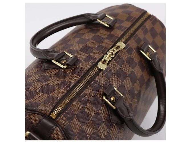 Borsa a mano LOUIS VUITTON Damier Ebene Speedy Bandouliere30 N41367 LV Auth 203285V - vista 6