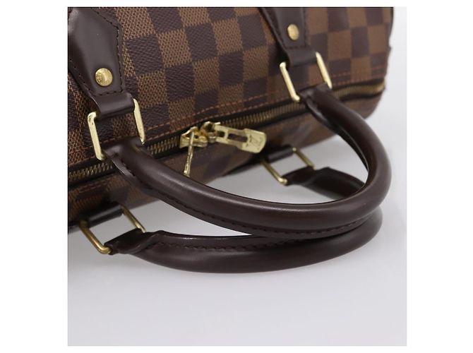 Borsa a mano LOUIS VUITTON Damier Ebene Speedy Bandouliere30 N41367 LV Auth 203285V - vista 7