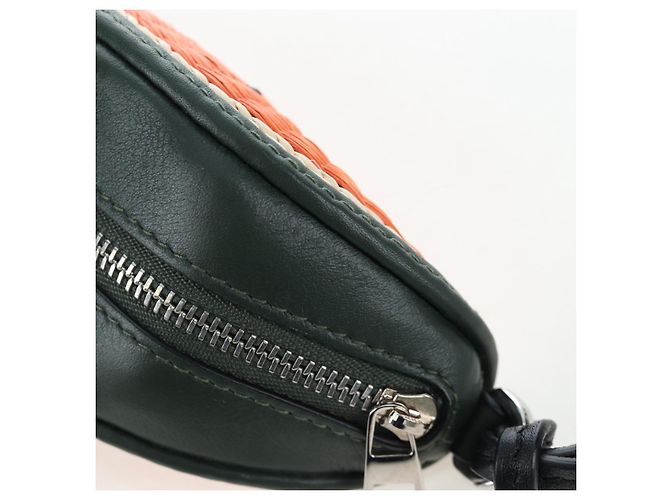 Monedero LOEWE de rafia Colección Paula's Visa Orange Auth bs36956M Naranja - vista 14