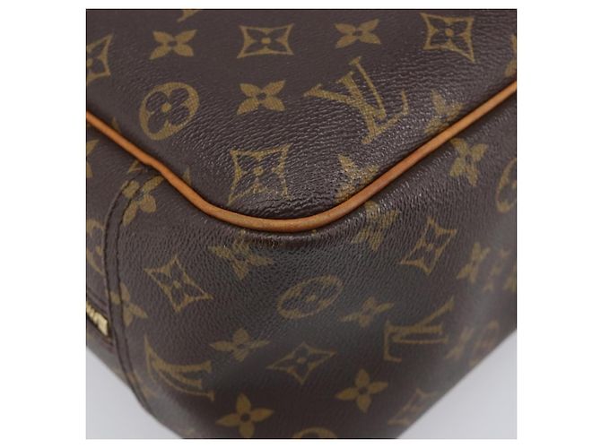 Borsa a mano LOUIS VUITTON Monogram Deauville M47270 LV Auth 201185 Monogramma - vista 15