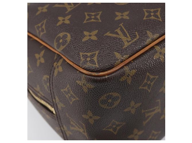 Borsa a mano LOUIS VUITTON Monogram Deauville M47270 LV Auth 201185 Monogramma - vista 17