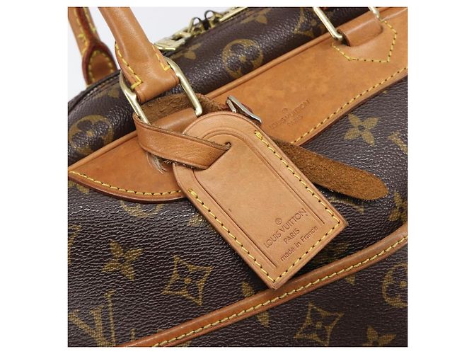 Borsa a mano LOUIS VUITTON Monogram Deauville M47270 LV Auth 201185 Monogramma - vista 19