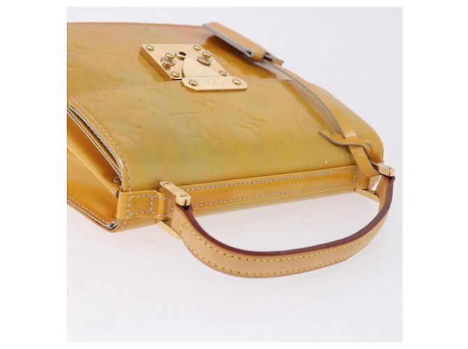 LOUIS VUITTON Monogram Vernis Spring Street Hand Bag Gris M91029 LV Auth 199465 Grigio - vista 14