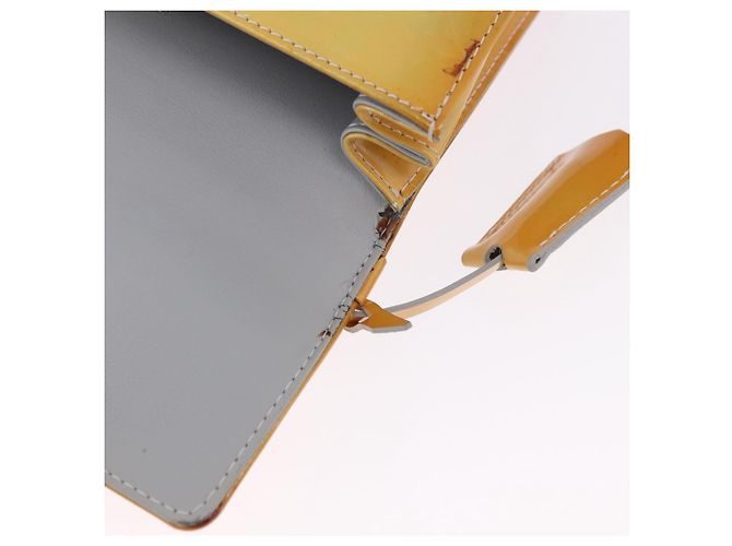 LOUIS VUITTON Monogram Vernis Spring Street Hand Bag Gris M91029 LV Auth 199465 Grigio - vista 22