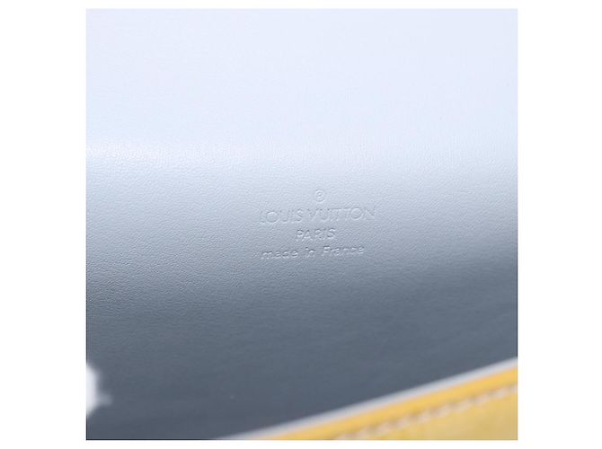 LOUIS VUITTON Monogram Vernis Spring Street Hand Bag Gris M91029 LV Auth 199465 Grigio - vista 24