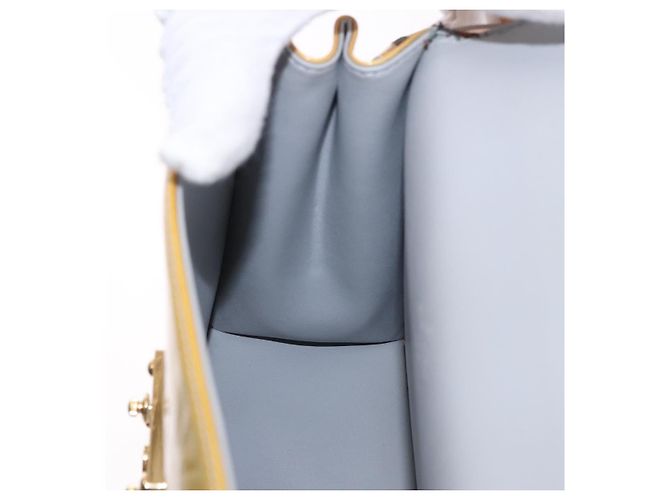 LOUIS VUITTON Monogram Vernis Spring Street Hand Bag Gris M91029 LV Auth 199465 Grigio - vista 26