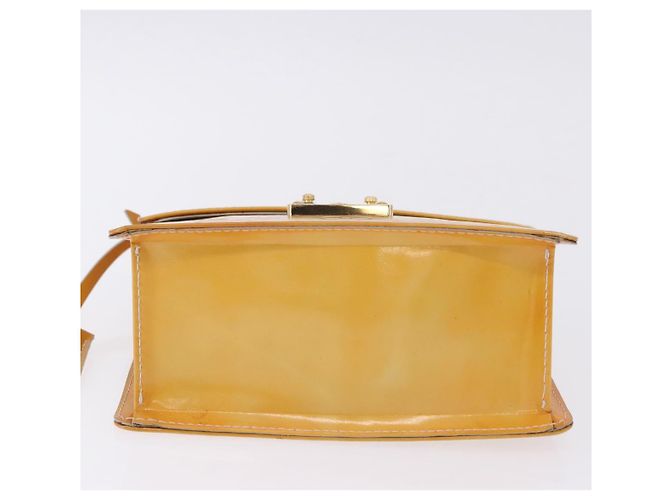 LOUIS VUITTON Monogram Vernis Spring Street Hand Bag Gris M91029 LV Auth 199465 Grigio - vista 7