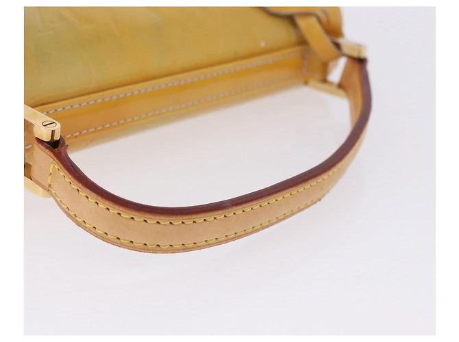 LOUIS VUITTON Monogram Vernis Spring Street Hand Bag Gris M91029 LV Auth 199465 Grigio - vista 8
