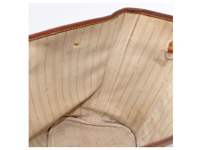Borsa Tote LOUIS VUITTON Damier Azur Neverfull MM N41605 LV Auth 202468 - vista 20