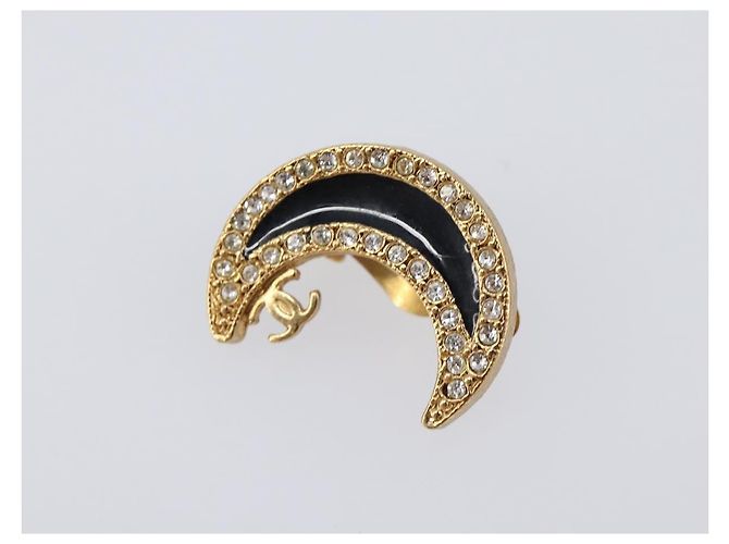 CHANEL Ohrringe Metall Gold Tone CC Auth 203053V - Ansicht 7