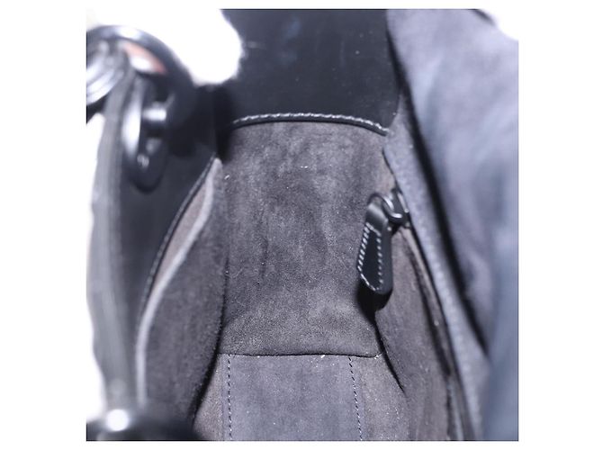 Borsa a mano Christian Dior Canage in pelle 2way Nera Auth ka6141SAV Nero - vista 26
