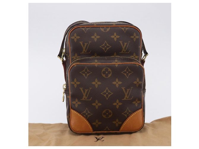 LOUIS VUITTON Monogram Amazon Schultertasche M45236 LV Auth 200443V Monogramm - Ansicht 12