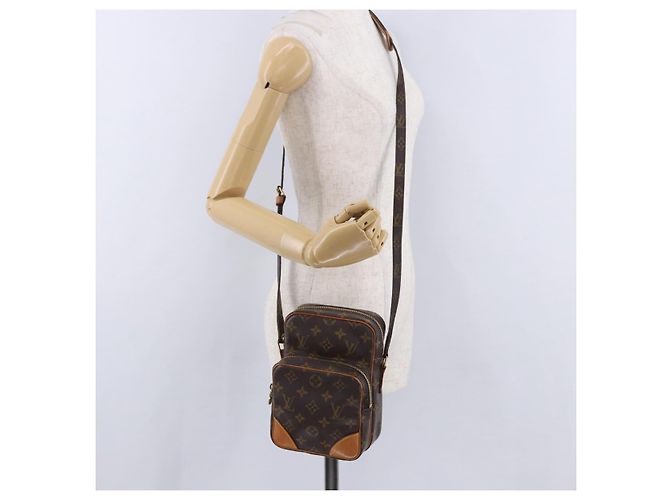 LOUIS VUITTON Monogram Amazon Schultertasche M45236 LV Auth 200443V Monogramm - Ansicht 25