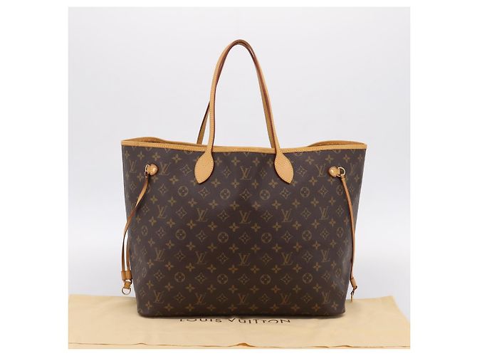 Borsa Tote LOUIS VUITTON Monogram Neverfull GM M40157 LV Auth 203186V Monogramma - vista 12