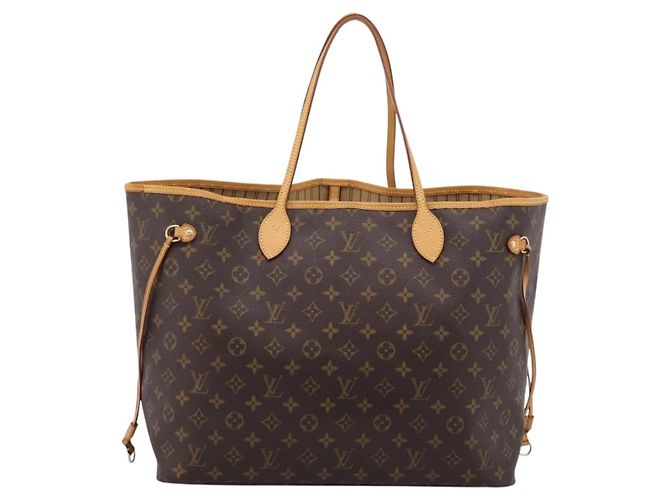 Borsa Tote LOUIS VUITTON Monogram Neverfull GM M40157 LV Auth 203186V Monogramma - vista 2