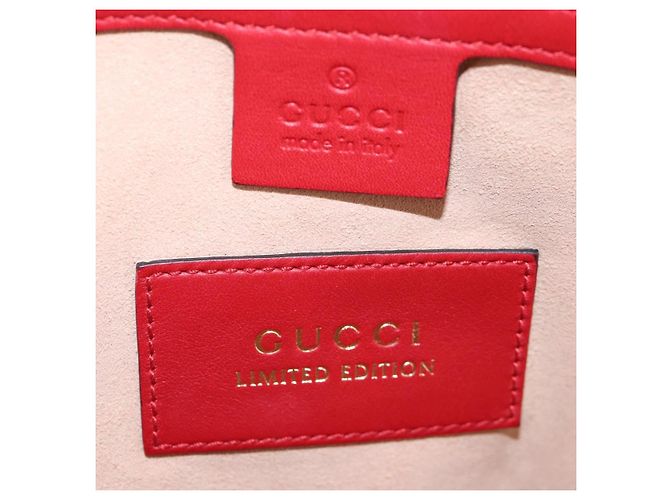 Zaino GUCCI GG Supreme Web Sherry Line PVC Beige Gold 427042 Auth 200331M D'oro - vista 27