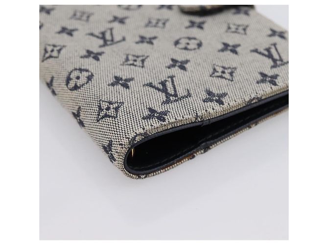 LOUIS VUITTON Monogram Mini Agenda PM Day Planner Cover Blue R20910 Auth BA15743 Azul - vista 14