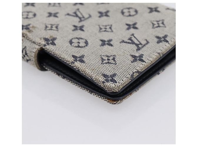 LOUIS VUITTON Monogram Mini Agenda PM Day Planner Cover Blue R20910 Auth BA15743 Azul - vista 16