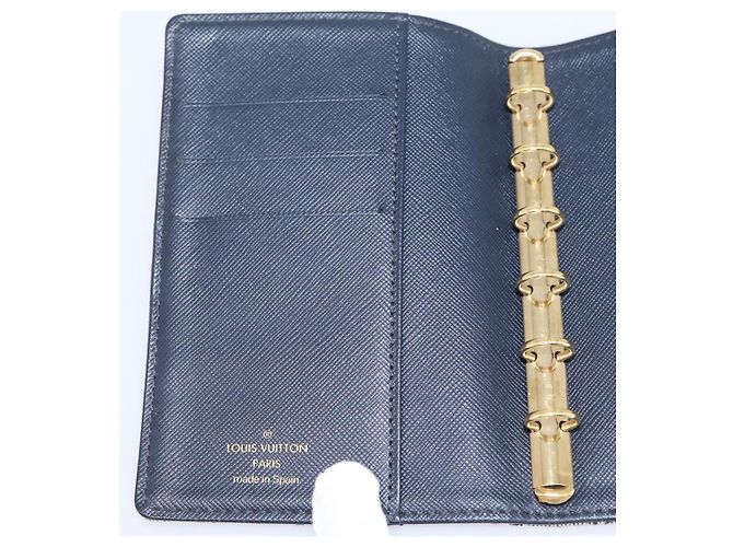 LOUIS VUITTON Monogram Mini Agenda PM Day Planner Cover Blue R20910 Auth BA15743 Azul - vista 18