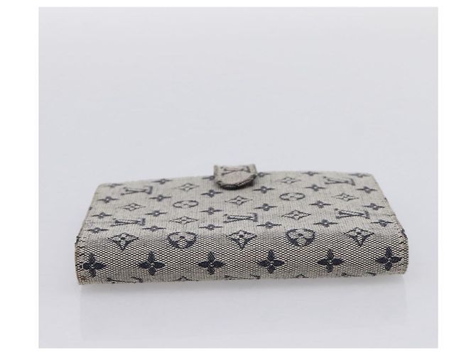 LOUIS VUITTON Monogram Mini Agenda PM Day Planner Cover Blue R20910 Auth BA15743 Azul - vista 4