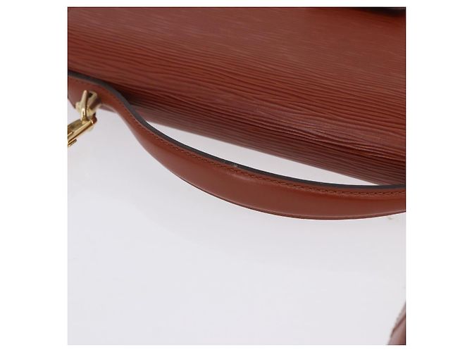 Borsa a mano LOUIS VUITTON Epi Monceau 28 Brown M52123 LV Auth BA15652 Marrone - vista 15