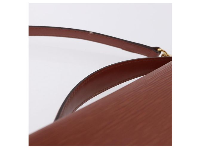 Borsa a mano LOUIS VUITTON Epi Monceau 28 Brown M52123 LV Auth BA15652 Marrone - vista 16
