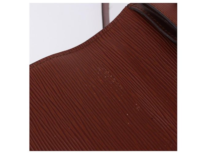 Borsa a mano LOUIS VUITTON Epi Monceau 28 Brown M52123 LV Auth BA15652 Marrone - vista 28