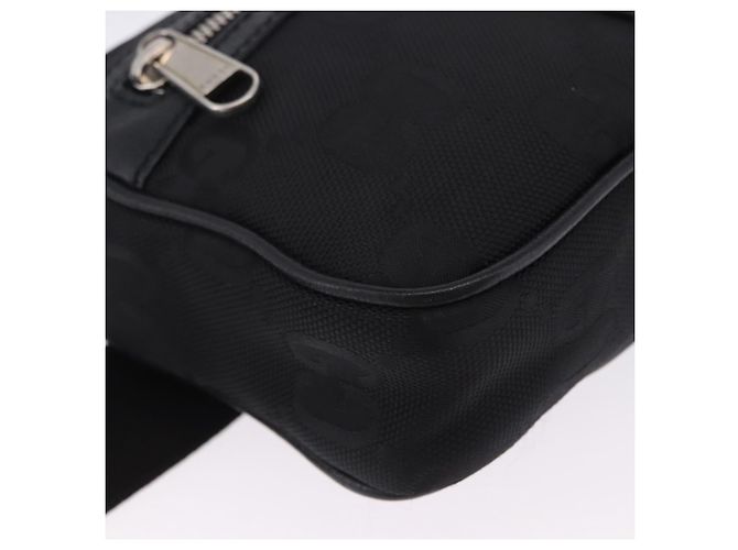 Borsello da Vita GUCCI GG Canvas Off The Grid Nero Argento 631341 Auth 203130A - vista 10