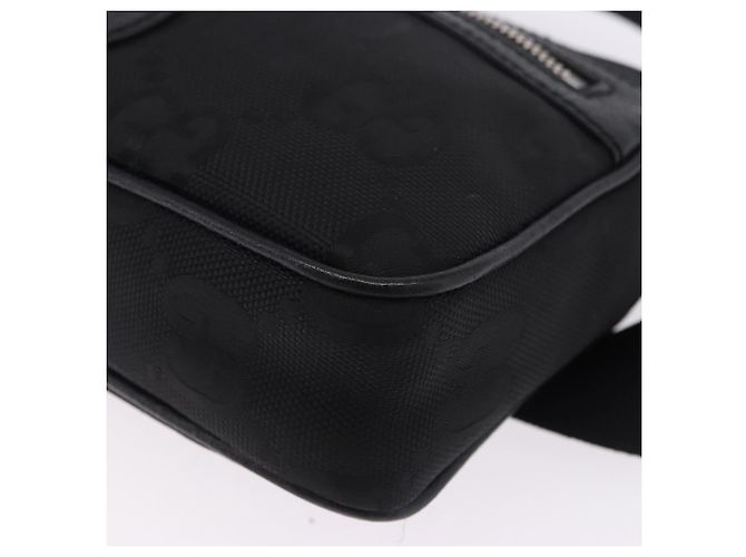 Borsello da Vita GUCCI GG Canvas Off The Grid Nero Argento 631341 Auth 203130A - vista 15