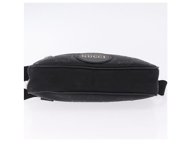 Borsello da Vita GUCCI GG Canvas Off The Grid Nero Argento 631341 Auth 203130A - vista 5