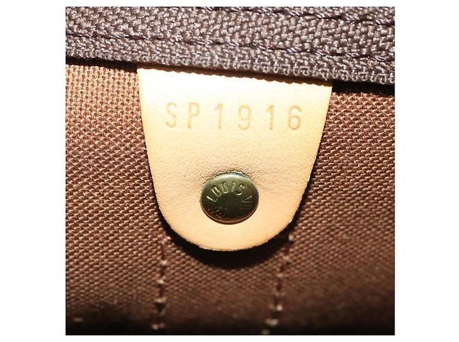 LOUIS VUITTON Monogram Keepall 55 Boston Bag M41424 LV Auth 198952A Monogramma - vista 12