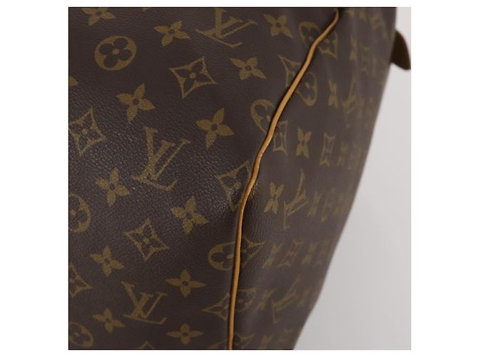 LOUIS VUITTON Monogram Keepall 55 Boston Bag M41424 LV Auth 198952A Monogramma - vista 14